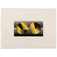 Sewell Sillman, Irreversible, 1972, watercolor and graphite on paper