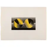 Sewell Sillman, Irreversible, 1972, watercolor and graphite on paper