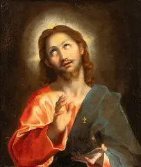 Federico Barocci, Salvator Mundi, Oil on canvas