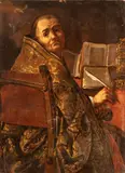 Claude Vignon, Saint Gregory the Great, The painting is a contemporary replica of the work by Claude Vignon