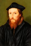 Antonio Badile, Portrait of Girolamo della Torre, The reverse of the panel bears an old inscription: “M.D.L.I. / […]HIERONYMVS TVRRIANVS / PRAEPOSITVS ECCLESIAE