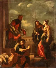 Francesco Solimena, Visitation, The various versions of the subject of the Visitation that have been attributed