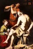 Joseph interpreting dreams in prison by Luca Giordano, The painting is accompanied by a study by Prof. Stefano Causa. The subject of the painting is taken from Genesis, offered Jun 2026