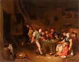 David Teniers Il Giovane, Tavern Interior, Oil on canvas