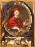 Agostino Masucci, Portrait of Pope Clemente XII Corsini, The painting refers