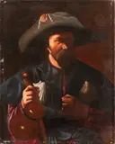 Georges de La Tour, Saint James the Greater, The painting is a replica of the work by Georges de La Tour