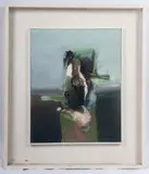 Pino Saturno, Tree trunk struck by lightning, in a contemporary frame