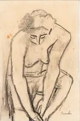 Constant Permeke, Female nude