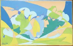 Giacomo Balla, Forze di primavera, 1918