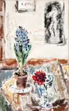 Still life with flower vase by Filippo de Pisis, 1934, offered May 2026