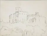 Giorgio de Chirico, Landscape with castle