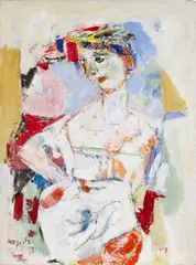 Guido Pajetta, Donna con la mano sul fianco, 1967