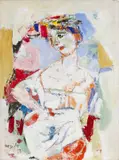 Guido Pajetta, Donna con la mano sul fianco, 1967