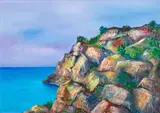 Coastal landscape by Giovanni Omiccioli, offered May 2026