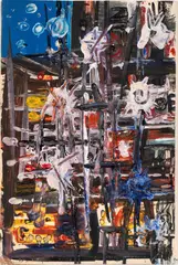 Untited by Emilio Vedova, 1956, offered May 2026