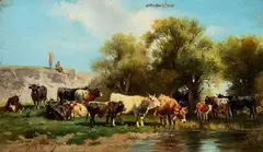 Consalvo Carelli, Grazing herds