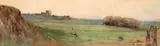Ettore Roesler Franz, View of the Appian Way in Rome