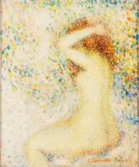 Giuseppe Cominetti, Female nude, 1921