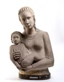 Mario Raimondi, Madonna with Child, Earthenware