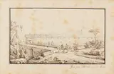 Antonio Senape, Chiaja porta sulla strada nuova di Posillipo, Pen