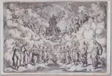 Agostino Carracci, The Harmony of the Spheres, after Bernardo Buontalenti, Etching and engraving