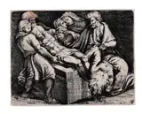 Raphael, Deposition, after Raphael, Etching