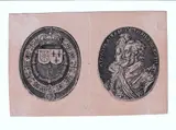 Simon van de Passe, Henry IV, King of France, and Marie de Medici, after a silver medal, 1624, Engraving