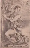 Federico Guazzi, The Virgin, from Annunciation, after Annibale Carracci, tching