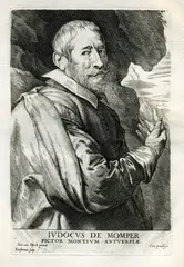 Lucas Vorsterman the Elder, Iudocus de Momper, after Anton van Dyck, Etching and engraving