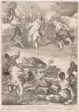 Ludovico Mattioli, The Resurrection of Christ, after Giuseppe Maria Crespi, Etching