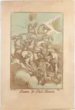 Nicolas Lesueur, The Chariot of the Sun, after Paolo Farinati, Chiaroscuro woodcut