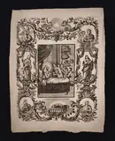 Johann Baptist Klauber, Santa Izabel Rahina de Portugal | San Francisco de Paula | Santa Petronilla virgo, Set of three prints. Engraving and etching