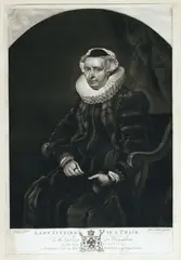 James Watson, Lady sitting in a Chair, after Rubens, 1778, Mezzotint