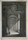 Giovanni Volpato, Loggie of Raphael in the Vatican, after a drawing by Piero Camporesi, Etching