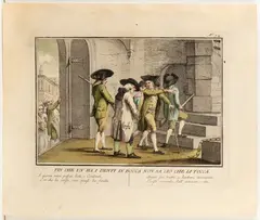 Proverbi toscani espressi in figura da Giuseppe Piattoli pittore fiorentino by Giuseppe Piattoli, 1788, Set of five plates from Proverbi toscani espressi in figura da Giuseppe Piattoli pittore fiorentino, offered Apr 2026