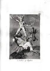 Francisco Goya, Subir y bajar, 1799, Plate no.