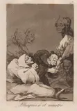 Obsequio al maestro by Francisco Goya, 1799, Plate no., offered Apr 2026