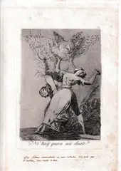 Francisco Goya, ¿No hay quién nos desate?, 1799, Plate no.