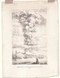 Salvatore Fergola, Ash eruption of Vesuvius occurred on August 22, 1822