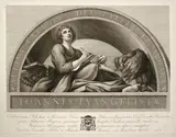 Francesco Rosaspina, St. John the Evangelist, after Correggio, Engraving