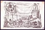 Franz Nadorp, Tor Chasse 1844, Lithograph
