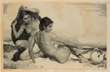 Sigmund Lipinsky, Nostalgia, Etching and engraving