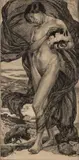 Sigmund Lipinsky, Pandora, Etching