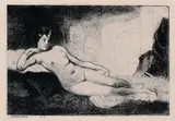 Angèle Delasalle, Olympia, 1909, Etching