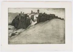 Bruno Croatto, Narni, 1912, Etching and aquatint