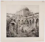 Bruno Croatto, Palermo: San Giovanni degli Eremiti, Etching and drypoint