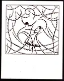 Thayaht, Dynamism of dancers, 1922, Woodcut