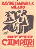 Fortunato Depero, Davide Campari & C. Bitter Campari, Lithograph