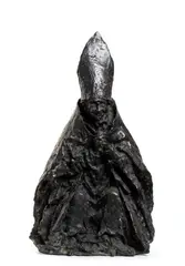 Luciano Minguzzi, Bust of Pope Paolo VI, Engraved signature: Minguzzi