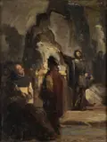 Domenico Morelli, Michelangelo presenting the Pietà